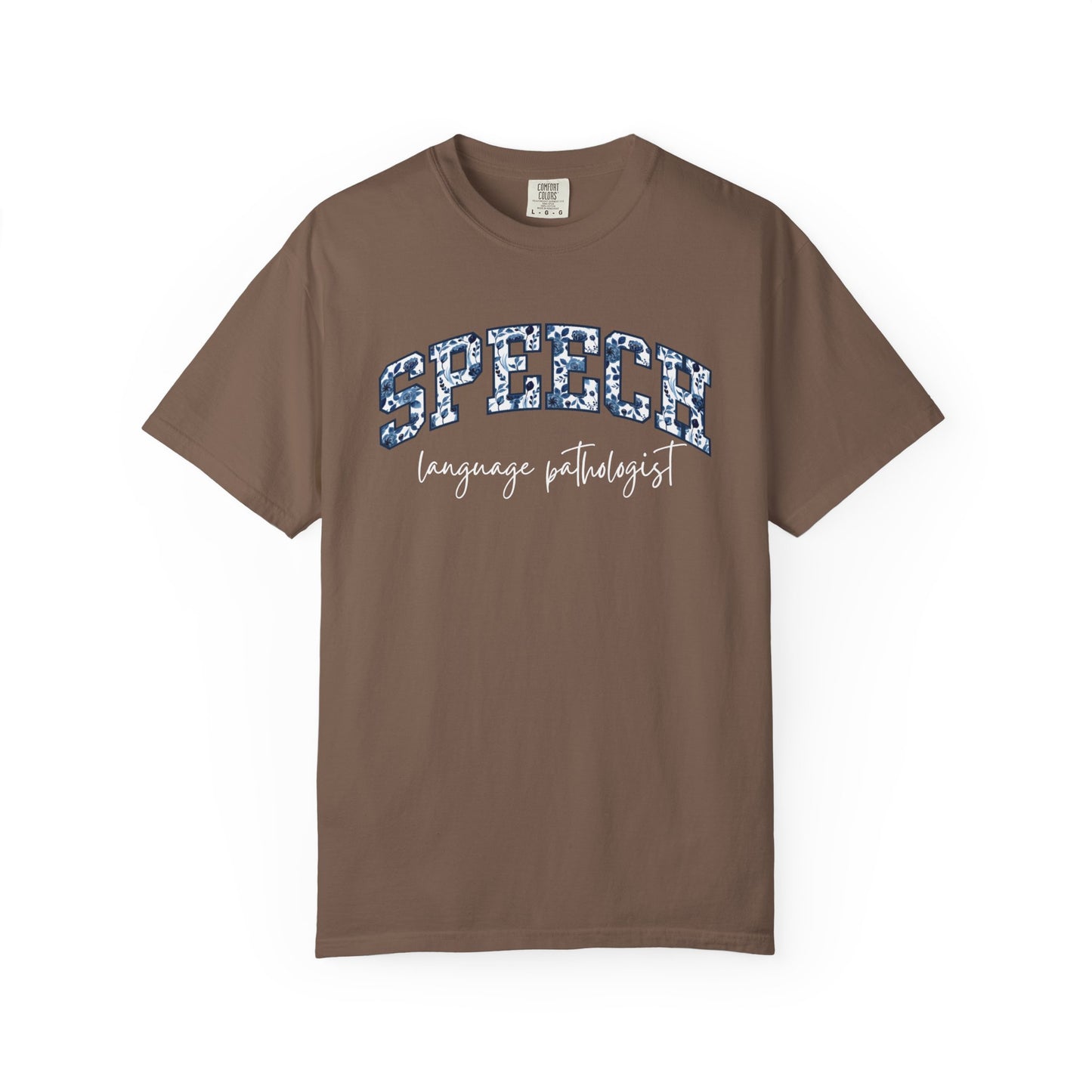 Floral Speech Language Pathologist Shirt