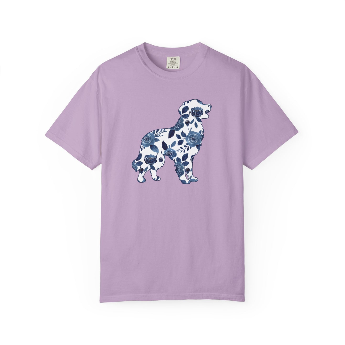 Floral Golden Retriever Shirt