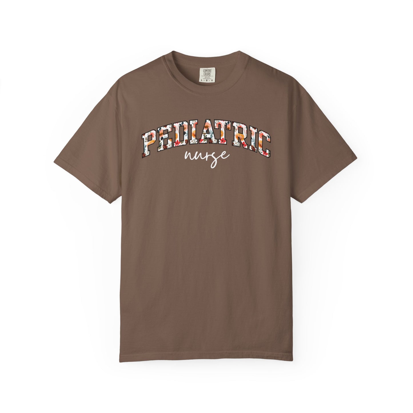 Floral Pediatric Nurse Shirt