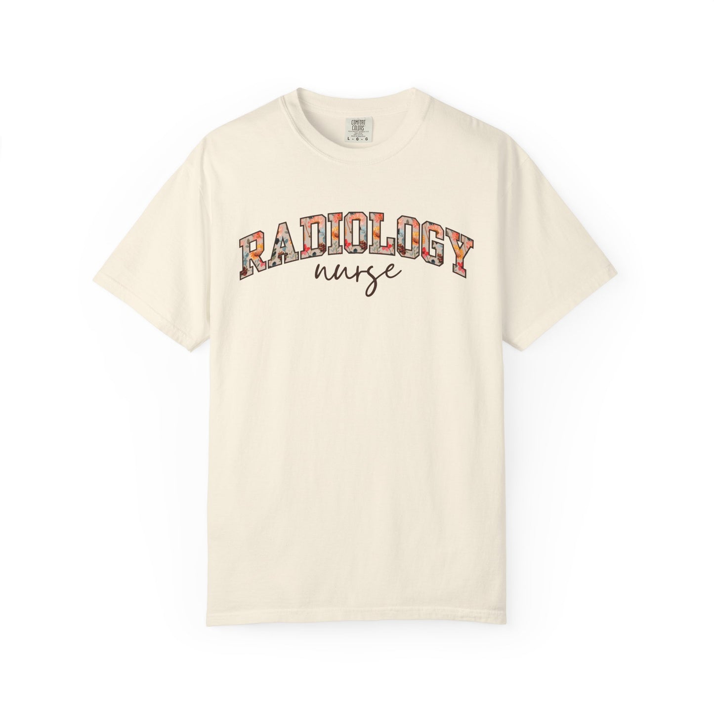 Floral Radiology Nurse Shirt