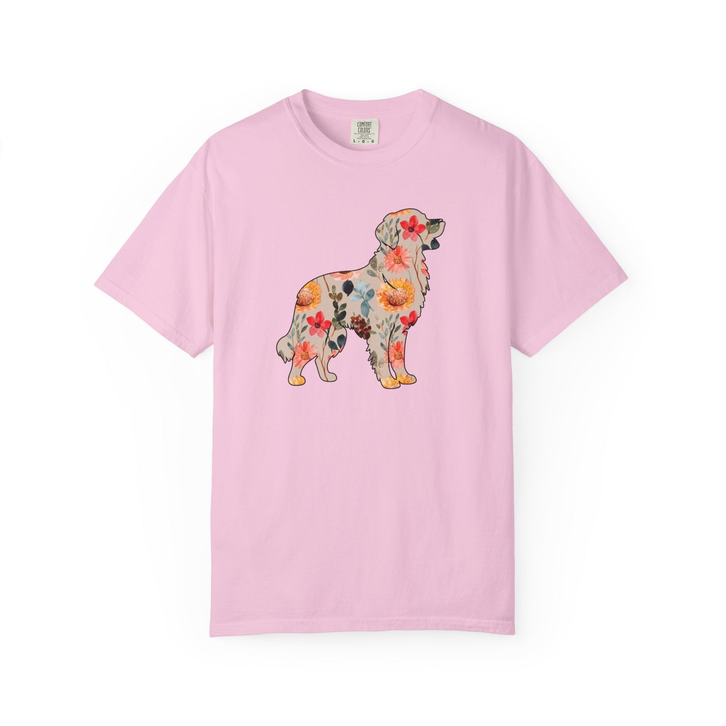 Floral Golden Retriever Shirt