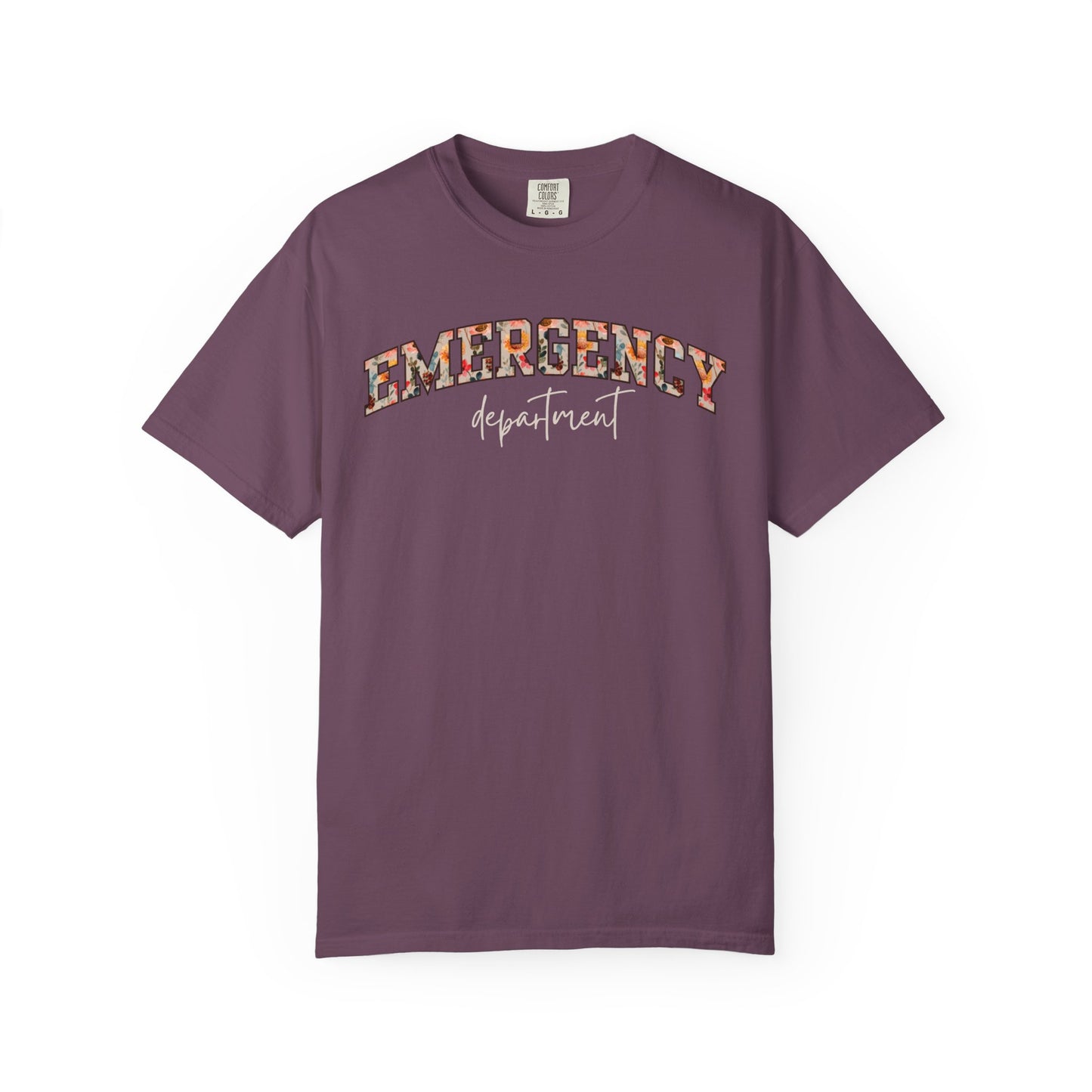 Floral Emergency Department Shirt