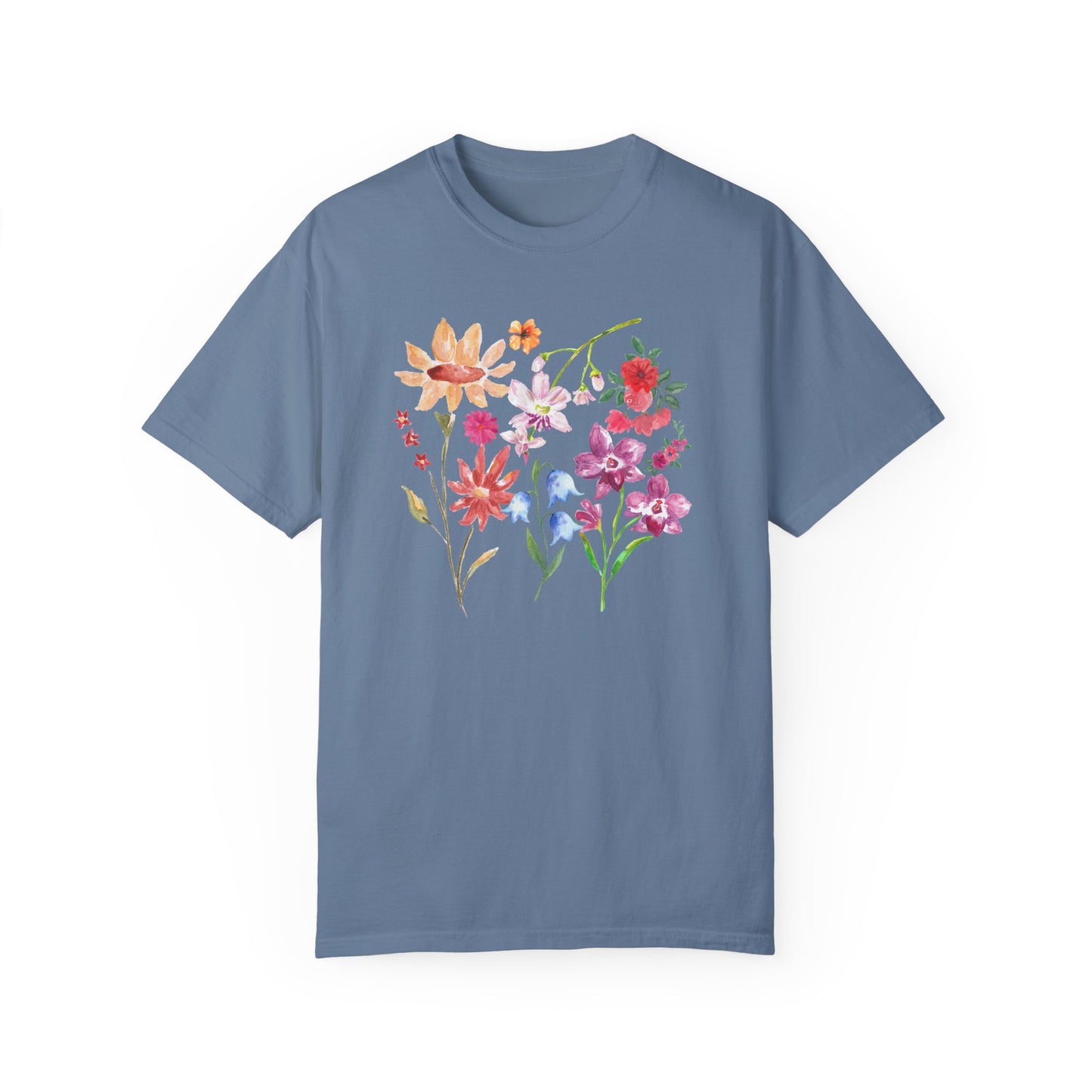 Floral Watercolor Shirt