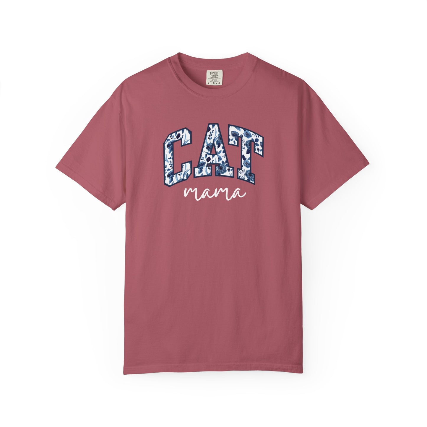 Floral Cat Mama Shirt