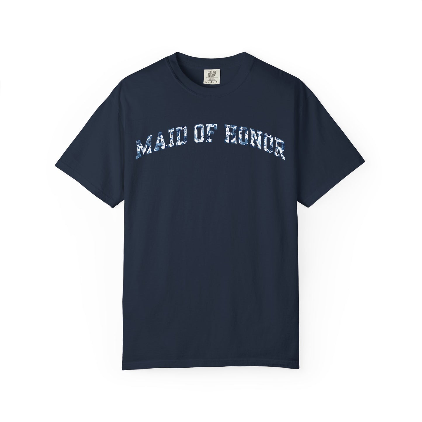 Floral Maid of Honor Shirt