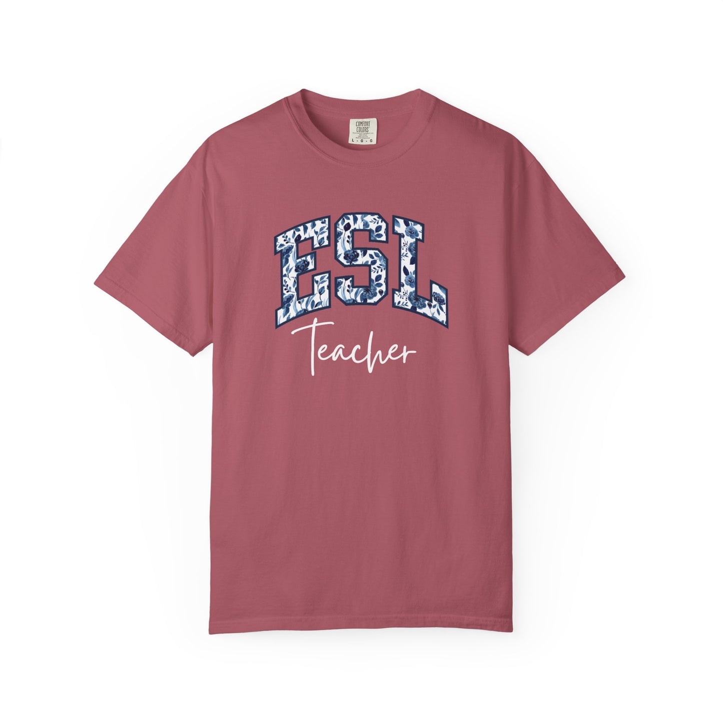 Floral ESL Teacher Shirt