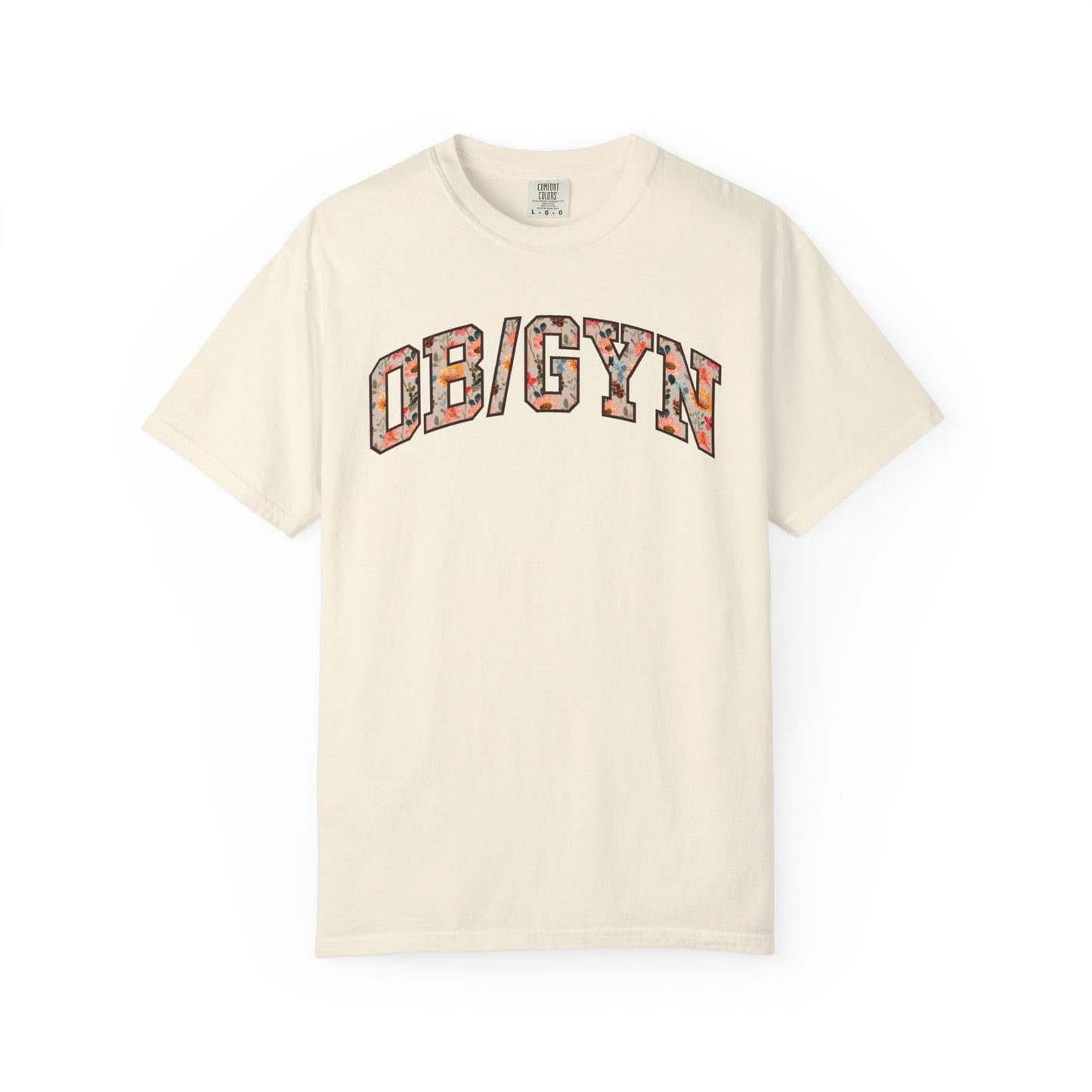 Floral OB/GYN Shirt