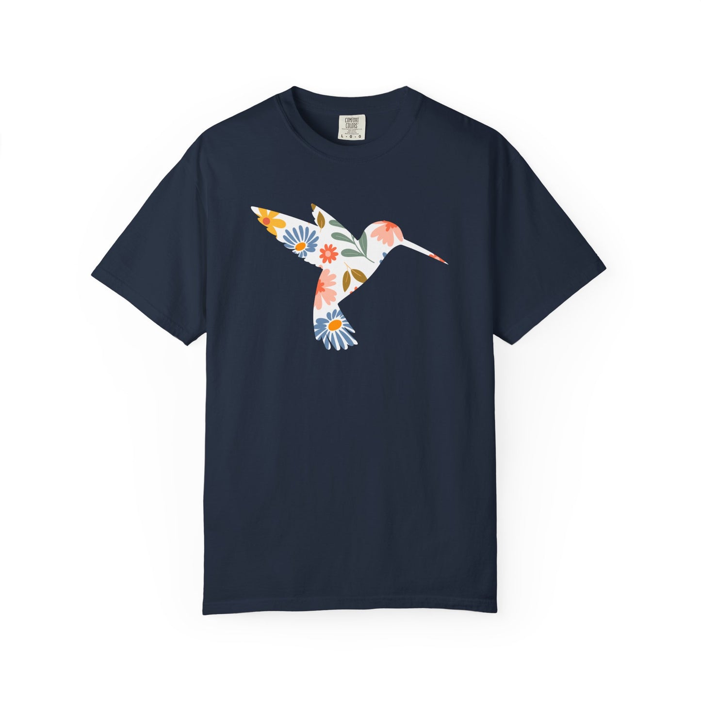 Floral Hummingbird Shirt