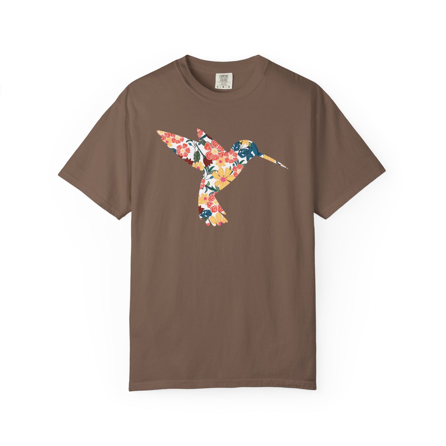 Floral Hummingbird Shirt