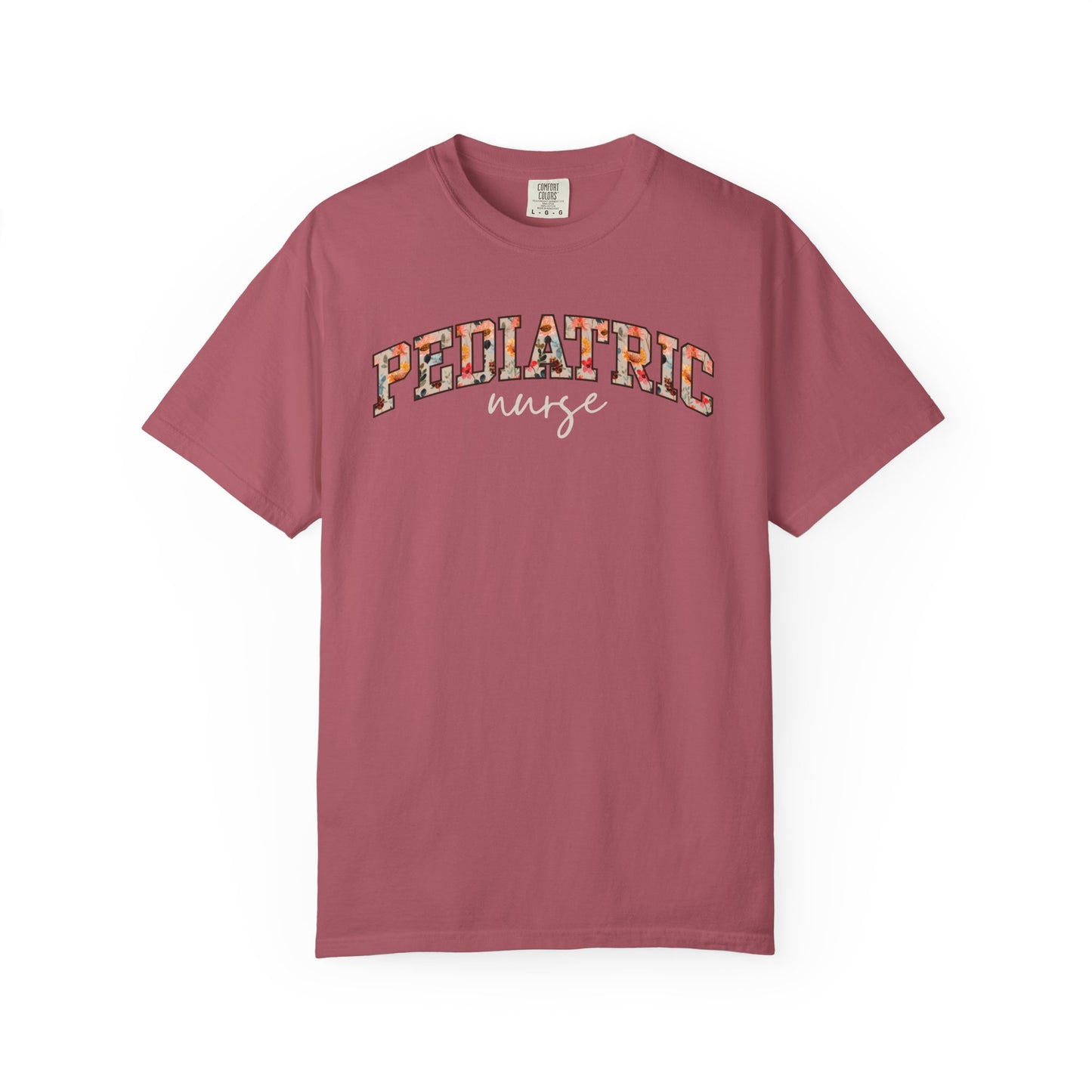 Floral Pediatric Nurse Shirt
