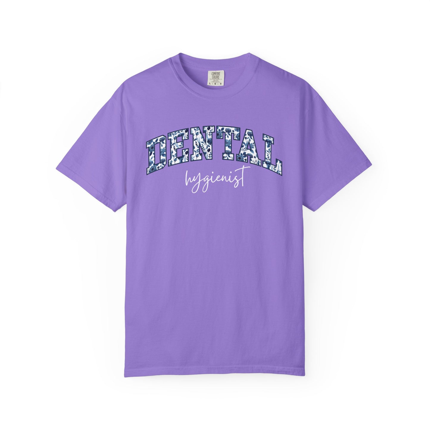 Floral Dental Hygienist Shirt