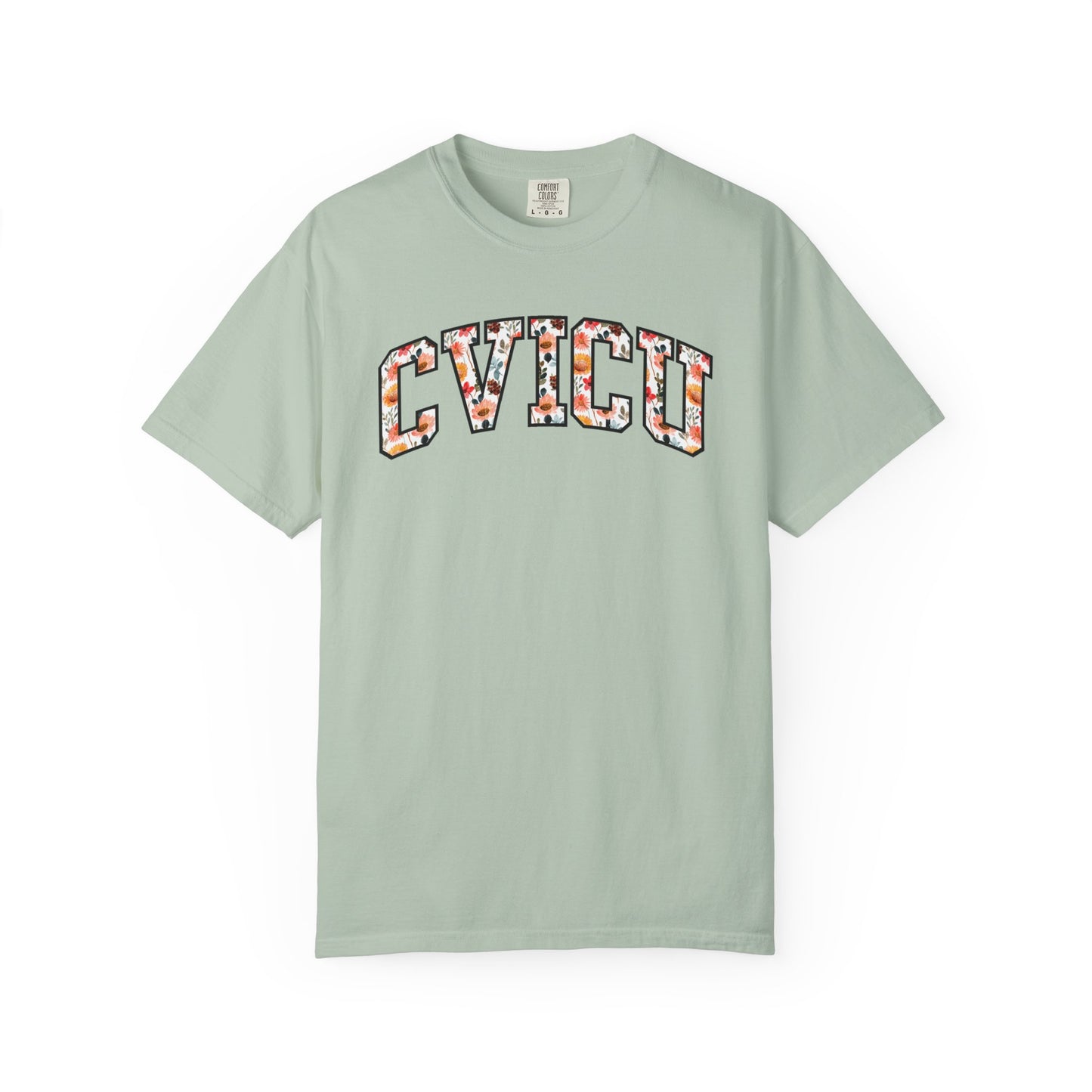 Floral CVICU Shirt