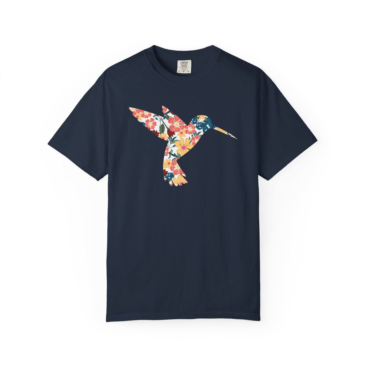 Floral Hummingbird Shirt