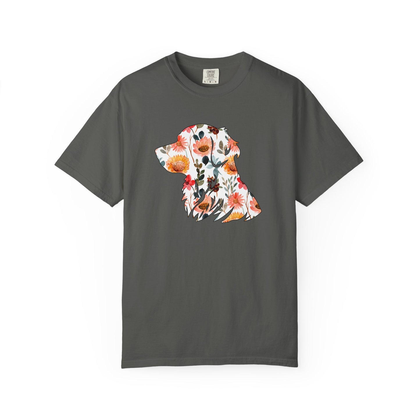 Floral Golden Retriever Shirt