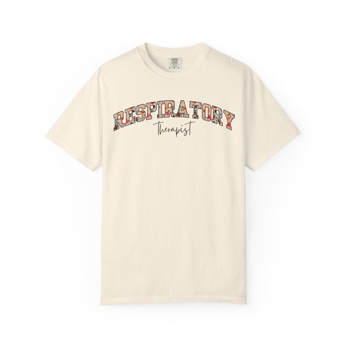 Floral Respiratory Therapist Shirt