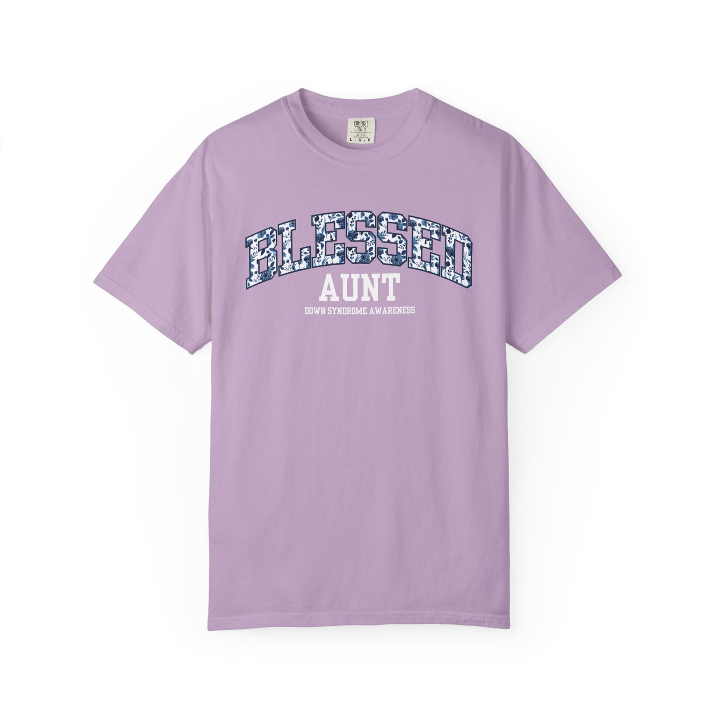 Floral Blessed Aunt Down Syndrome Shirt