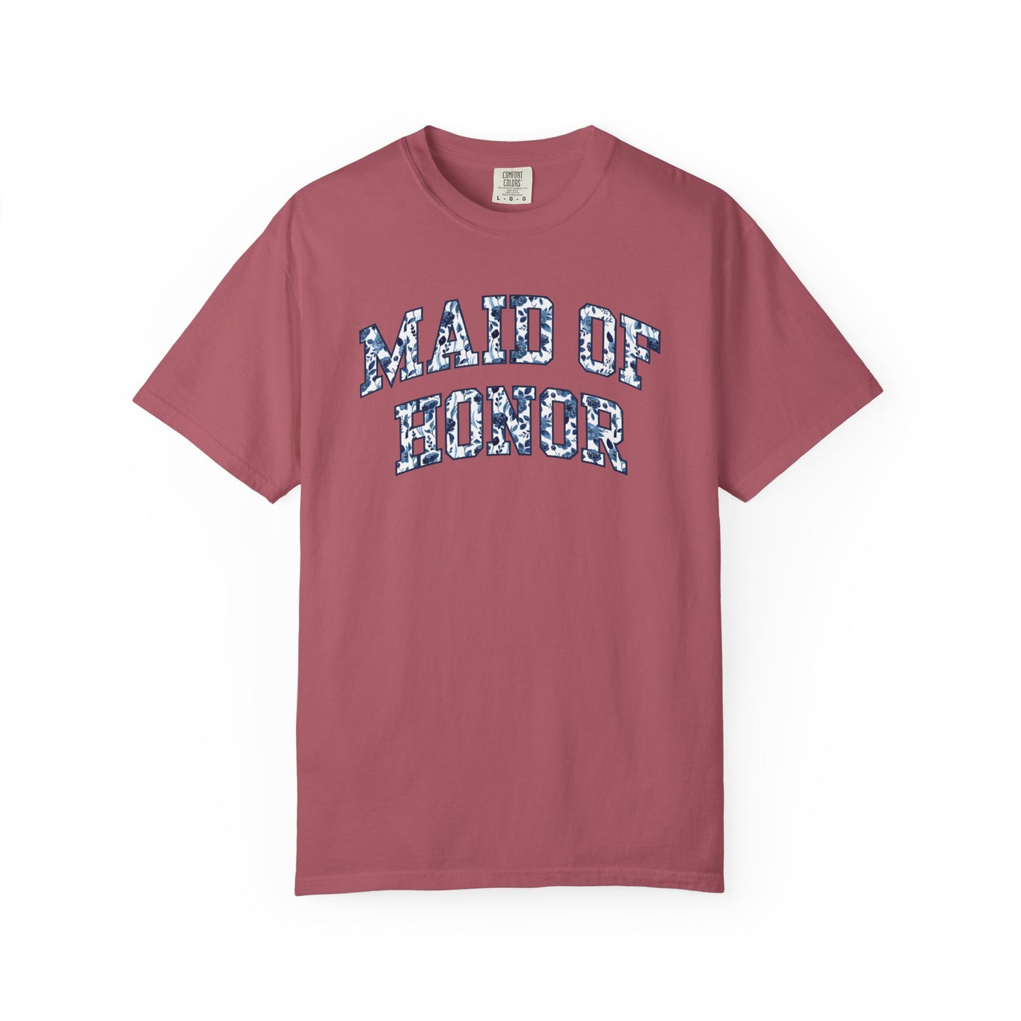 Floral Maid of Honor Shirt