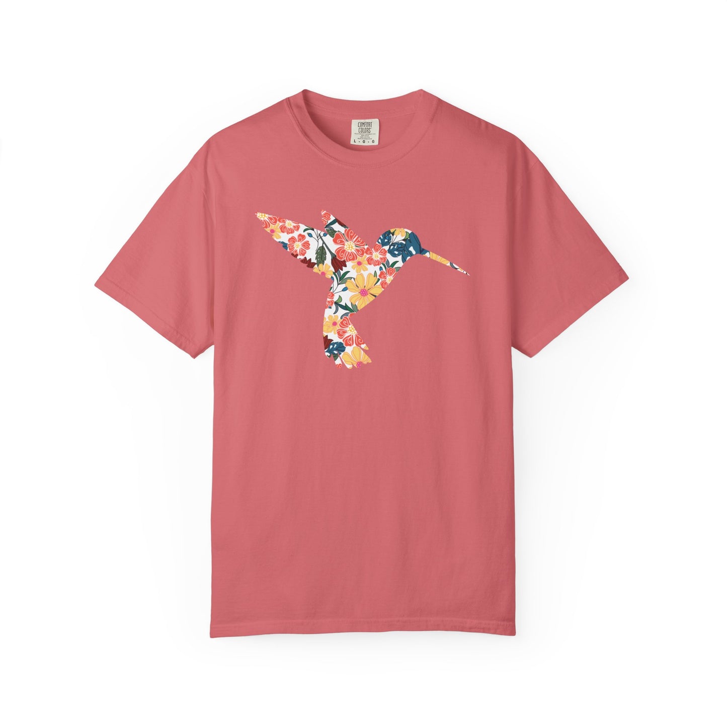 Floral Hummingbird Shirt