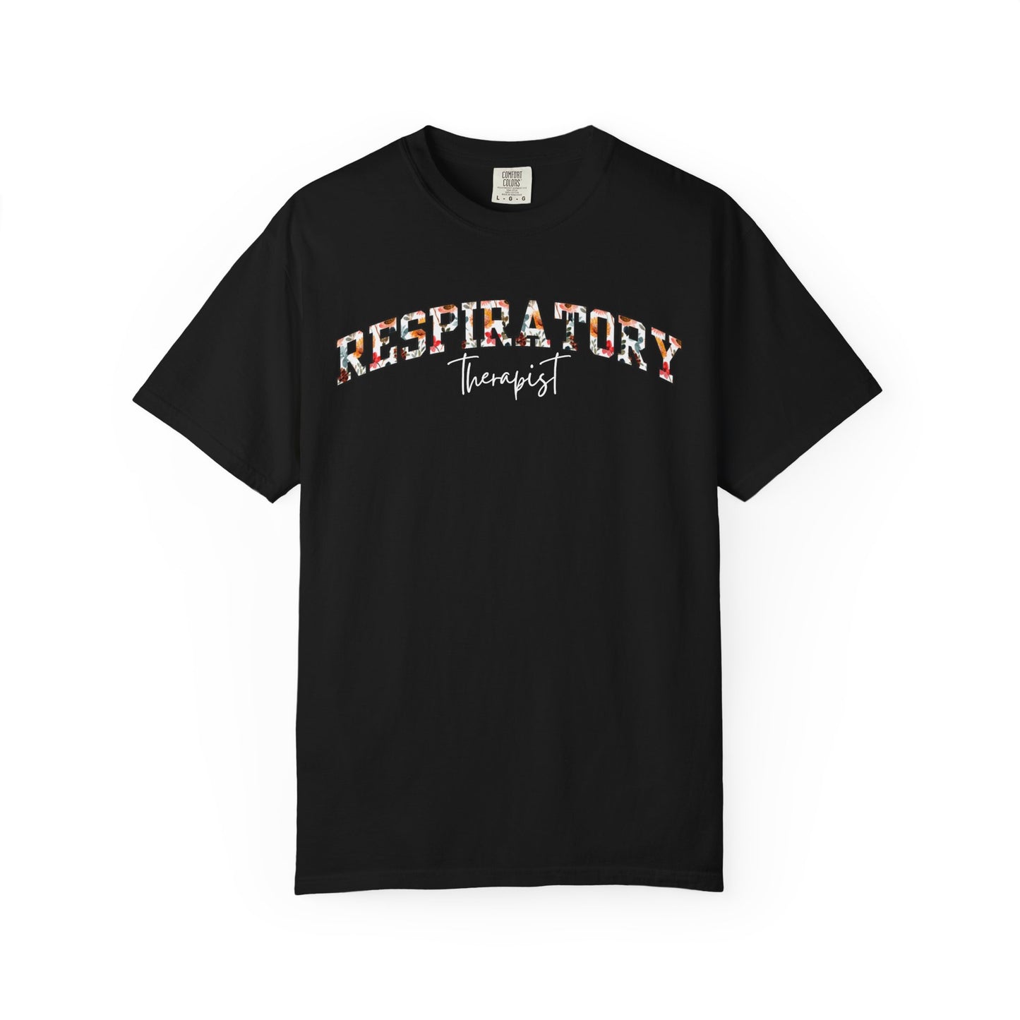 Floral Respiratory Therapist Shirt
