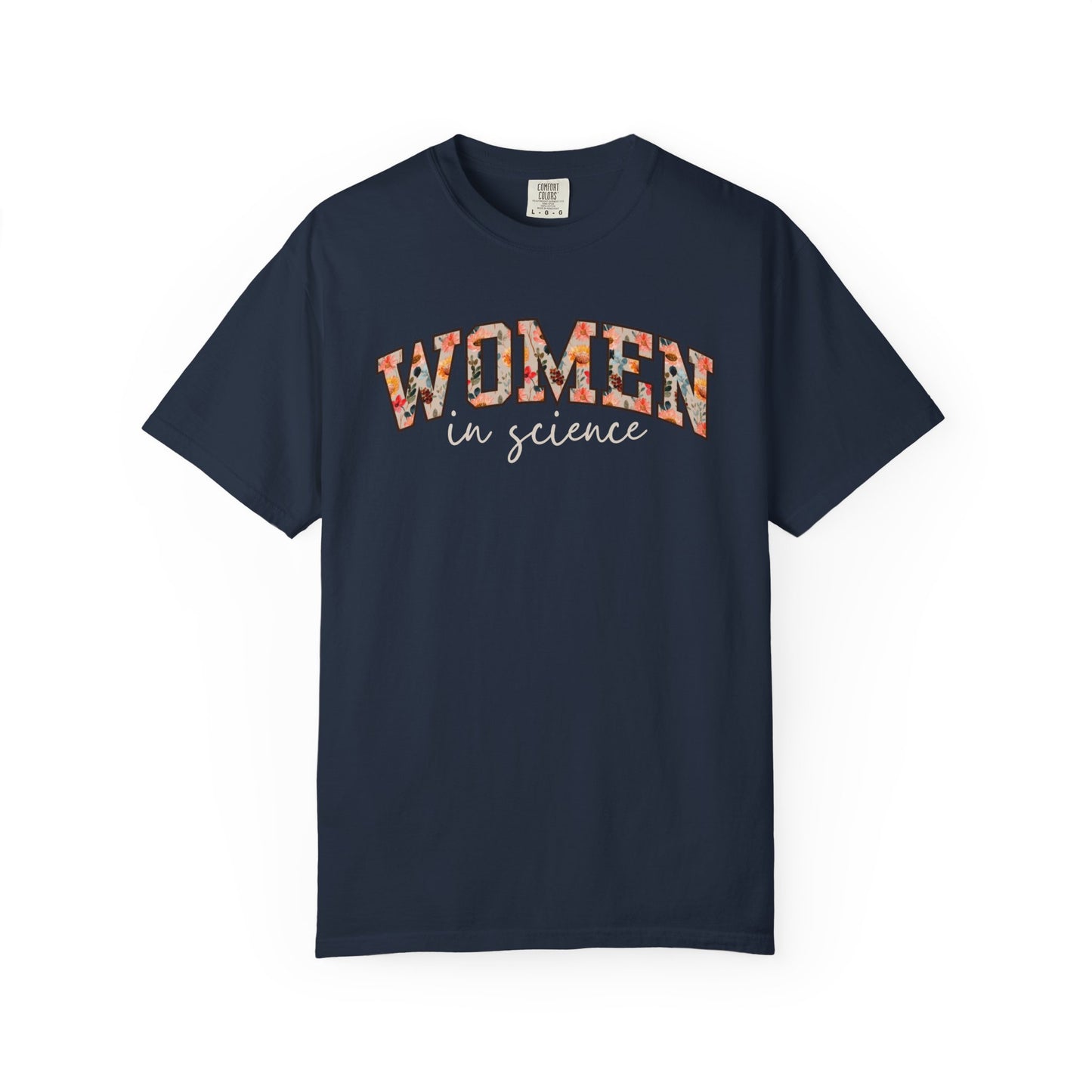 Floral Women In Science Shirt