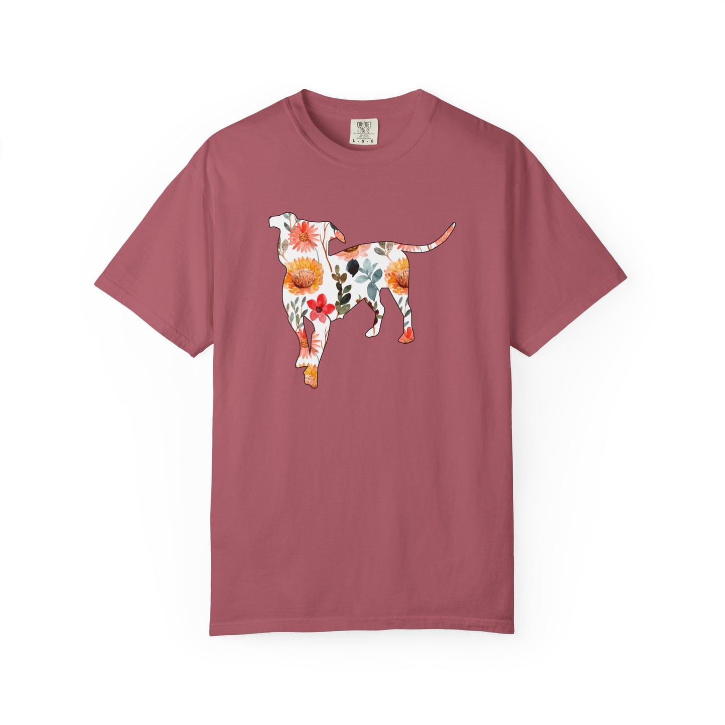 Floral Pitbull Shirt