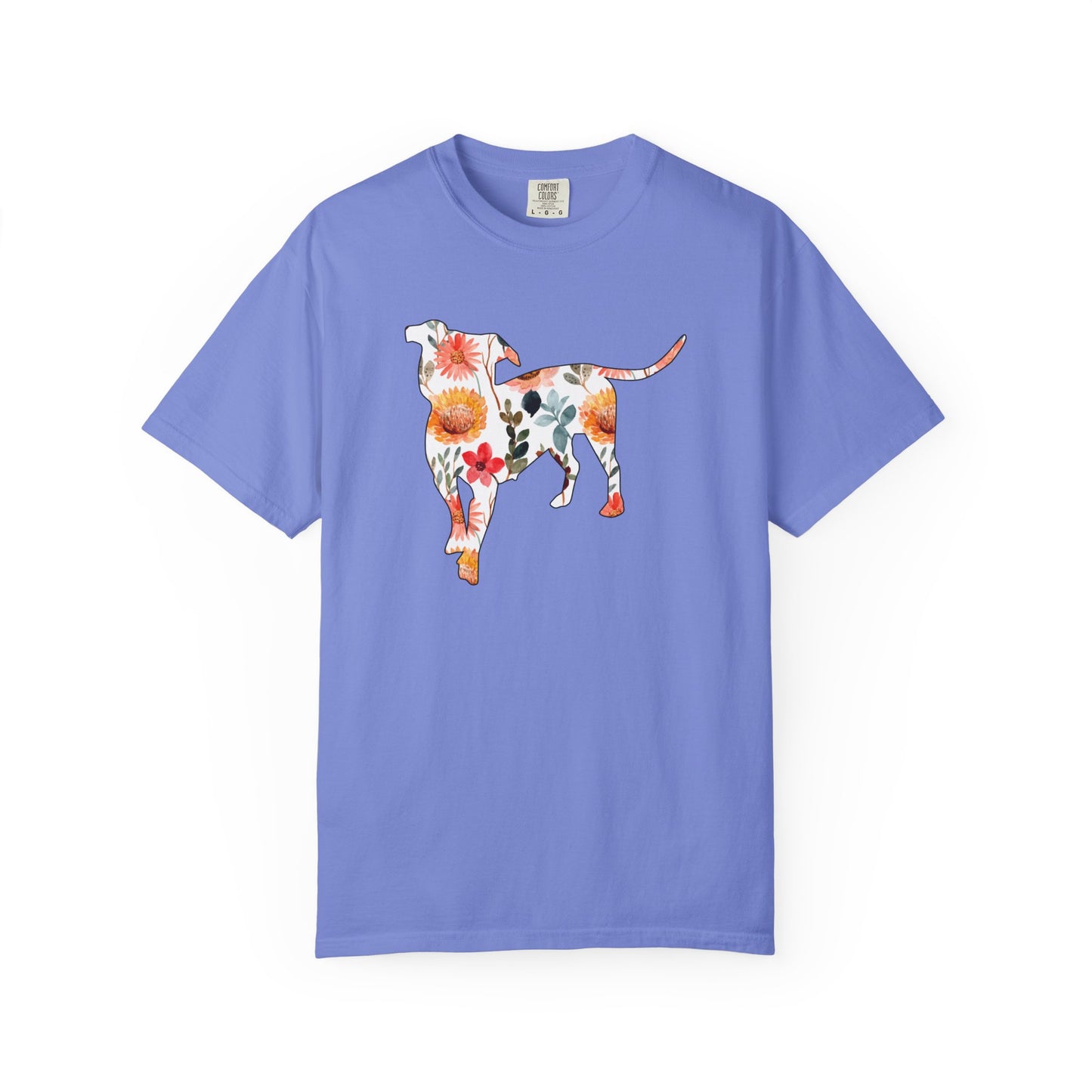 Floral Pitbull Shirt