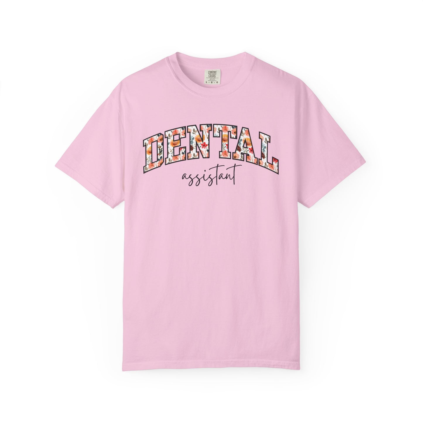 Floral Dental Assistant Shirt