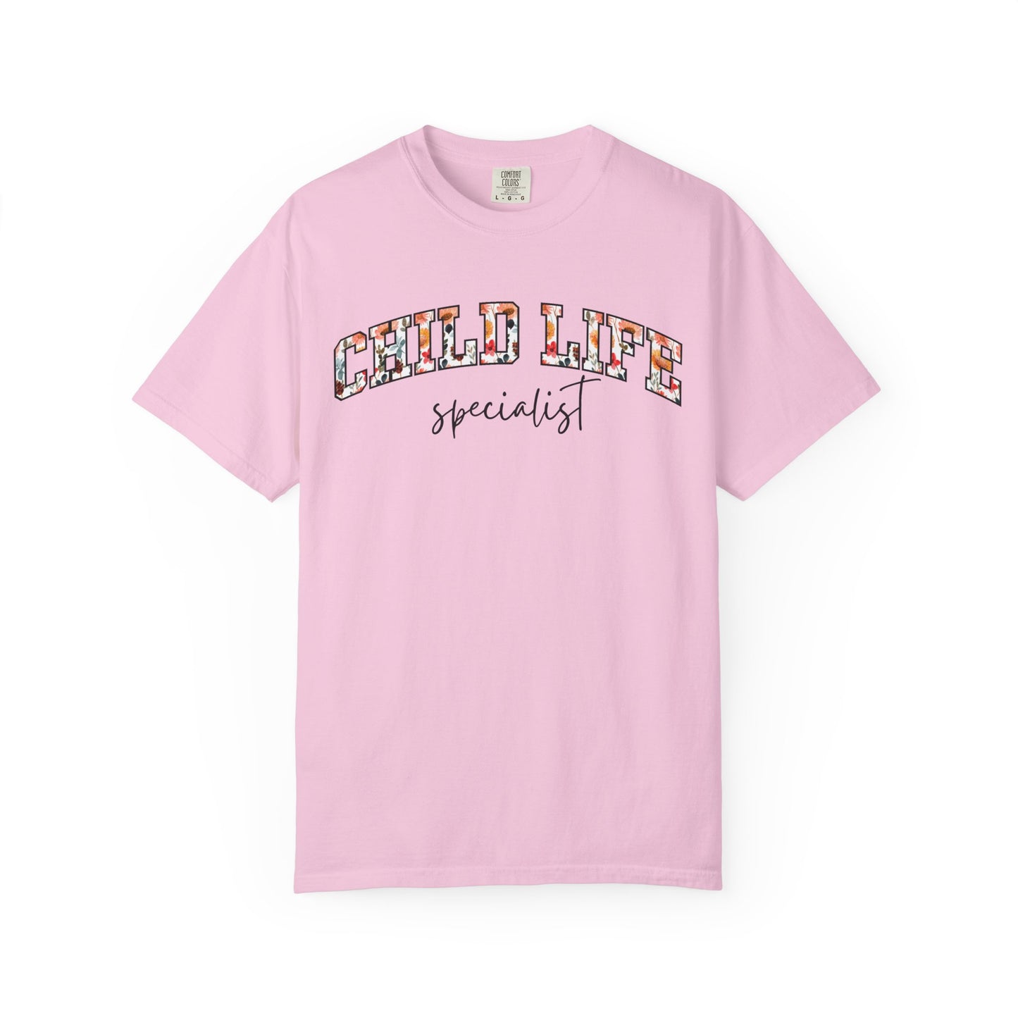 Floral Child Life Specialist Shirt