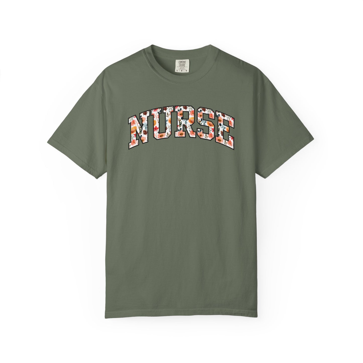 Floral Nurse Shirt