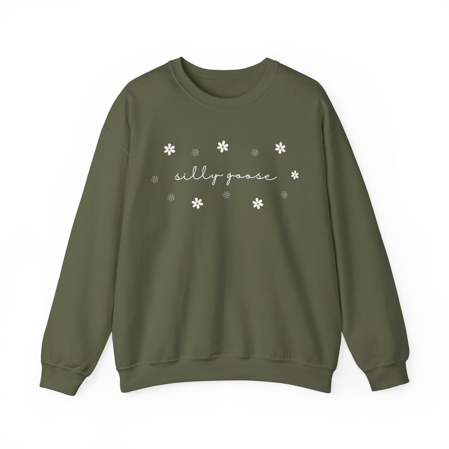 Floral Silly Goose Sweatshirt