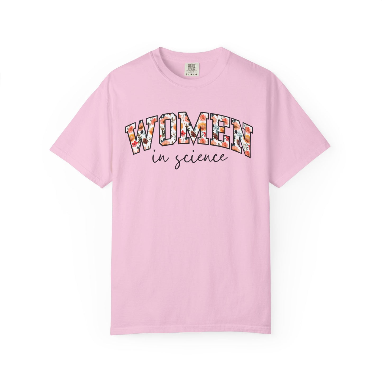 Floral Women In Science Shirt