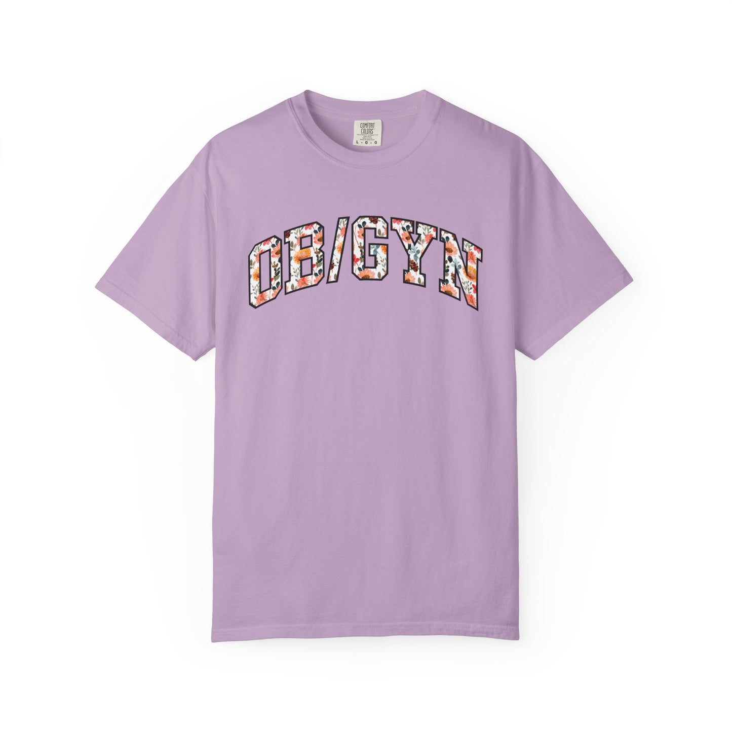 Floral OB/GYN Shirt