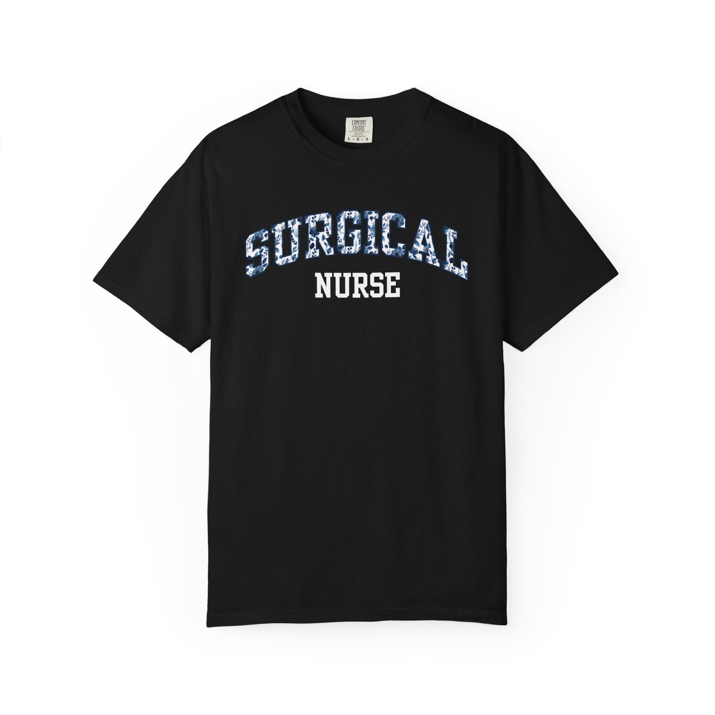 Floral Surgical Nurse Shirt