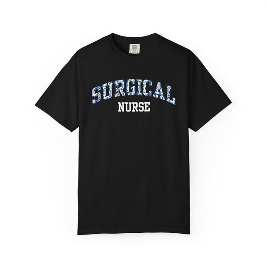 Floral Surgical Nurse Shirt