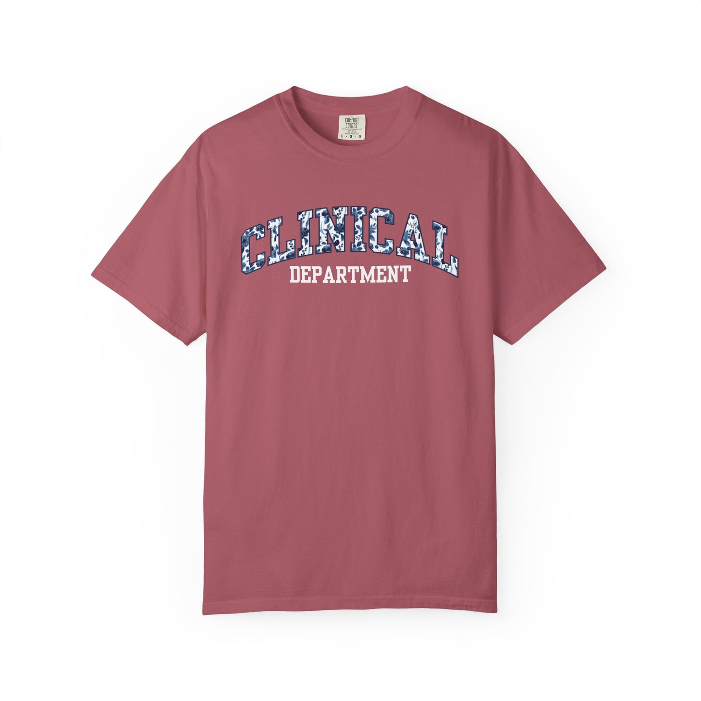 Floral Clinical Department Shirt