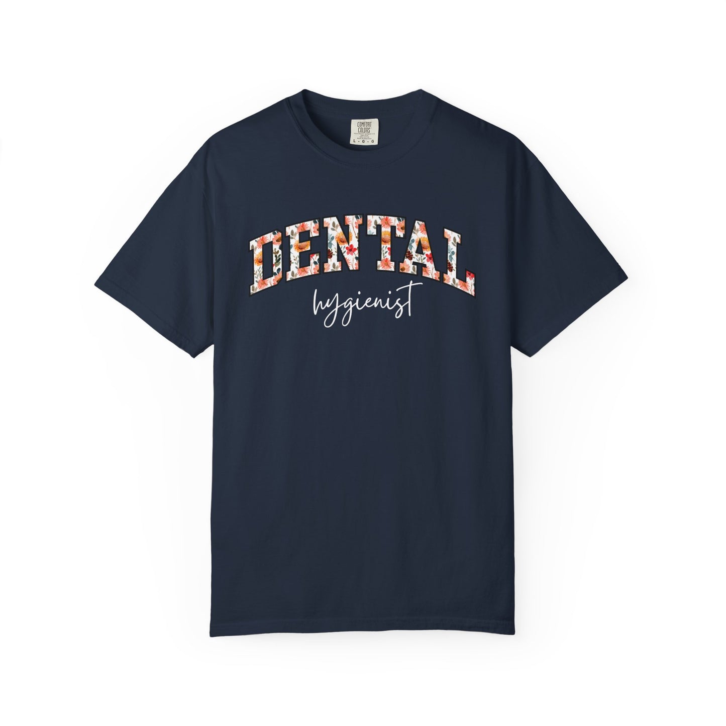 Floral Dental Hygienist Shirt