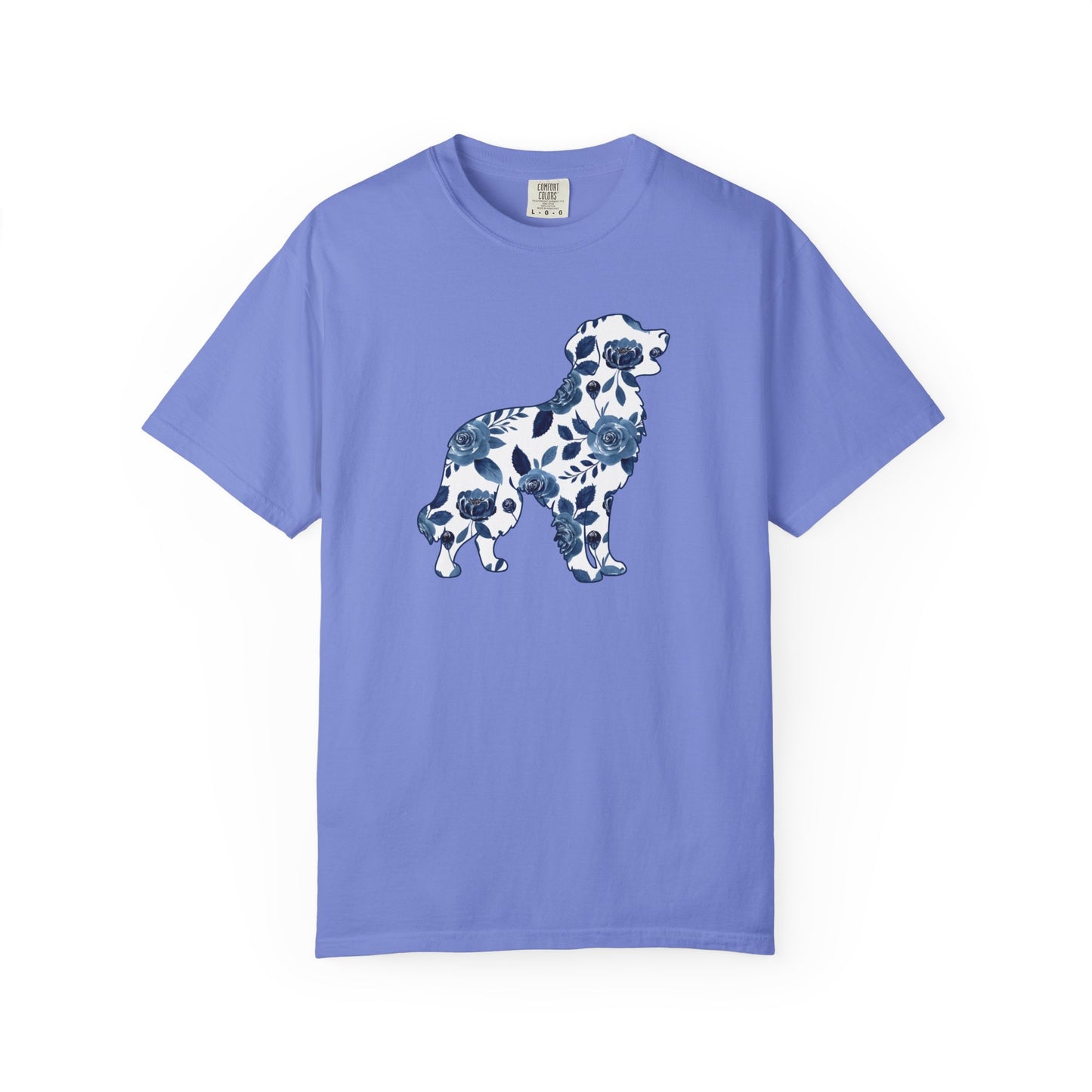 Floral Golden Retriever Shirt