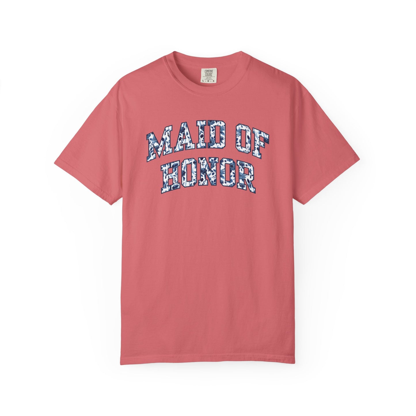 Floral Maid of Honor Shirt