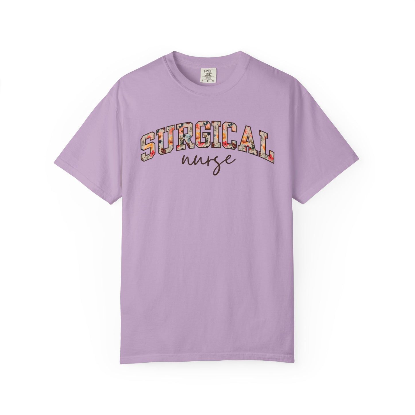 Floral Surgical Nurse Shirt