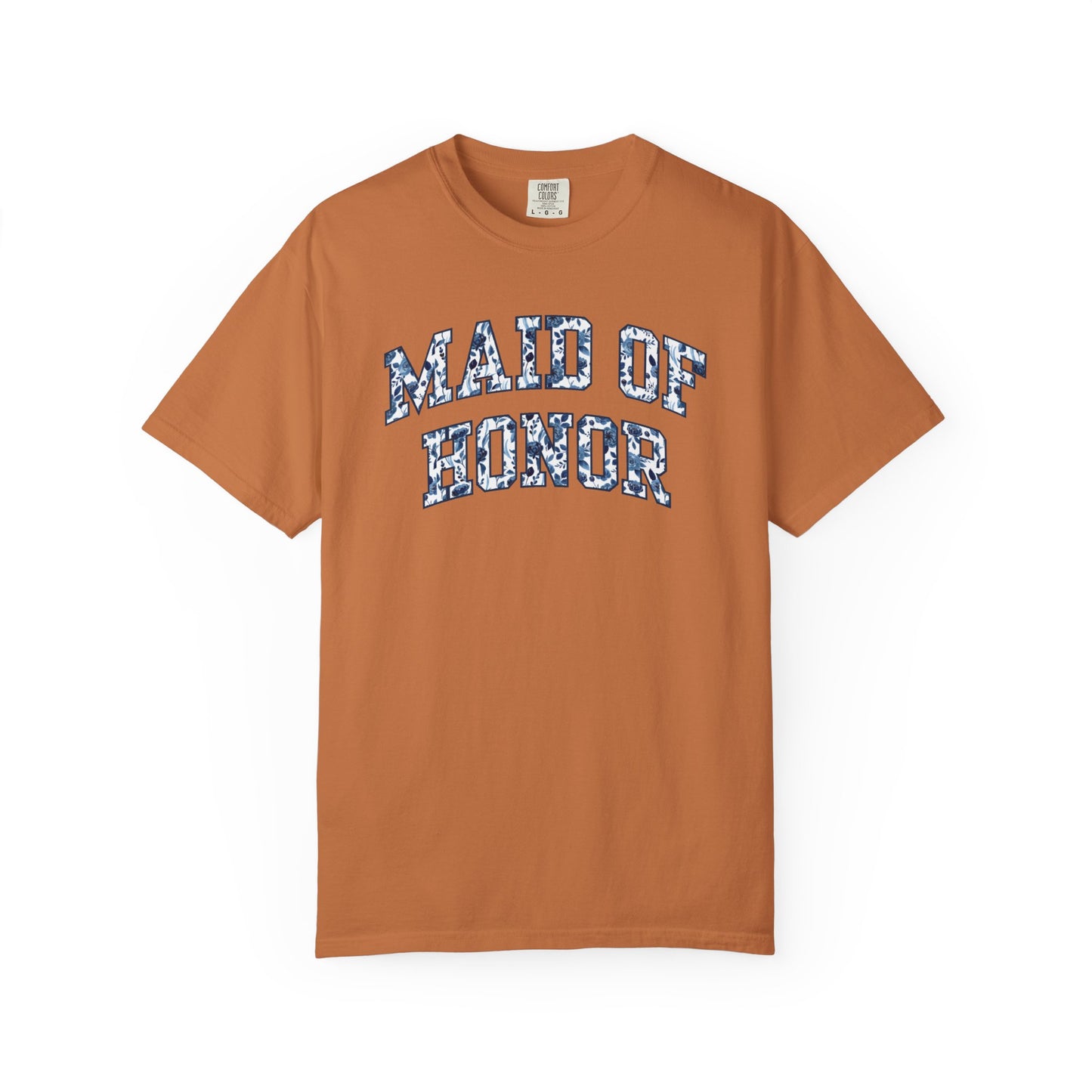 Floral Maid of Honor Shirt