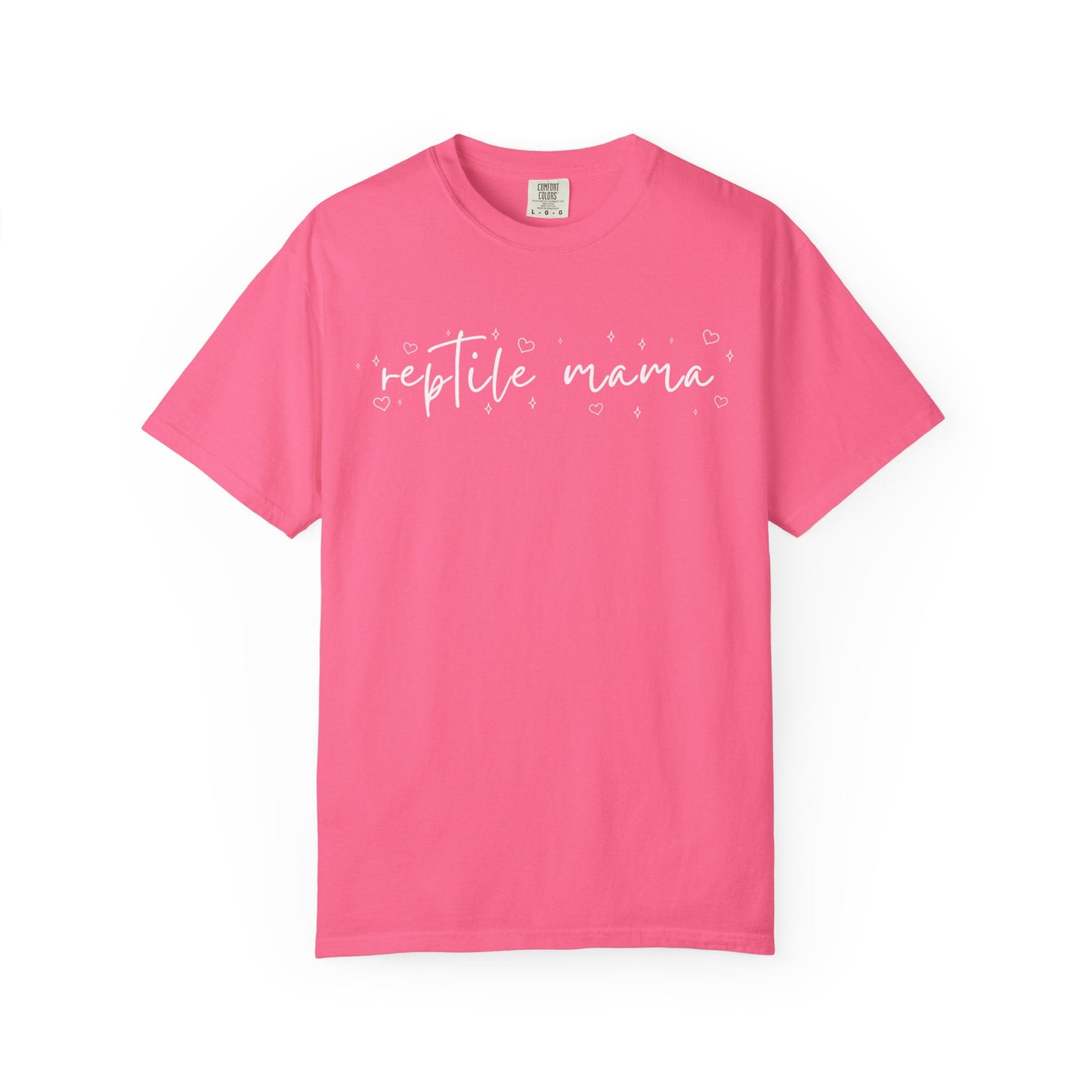 Reptile Mama Heart Sparkle Shirt