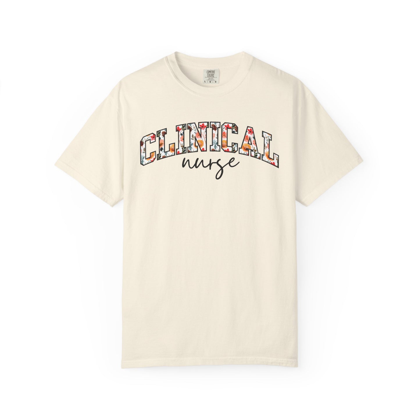 Floral Clinical Nurse Shirt