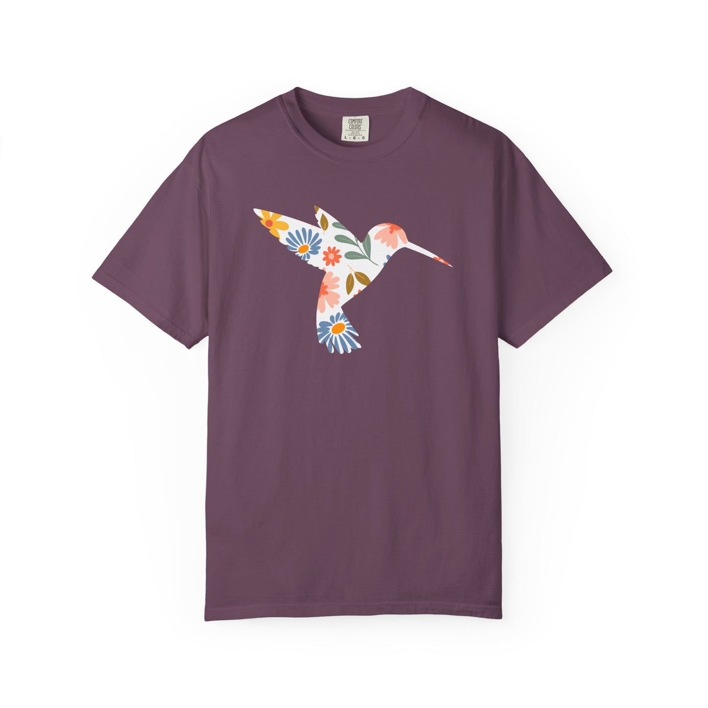 Floral Hummingbird Shirt