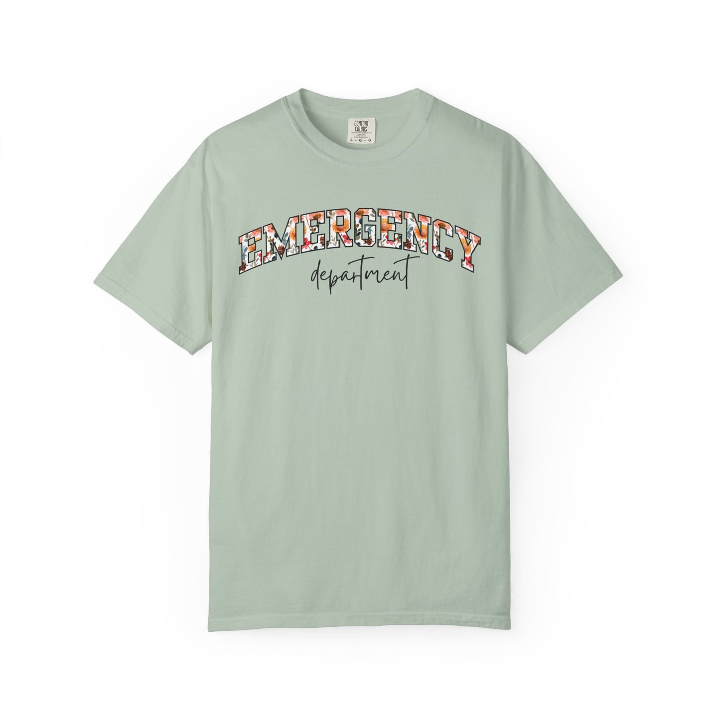 Floral Emergency Department Shirt