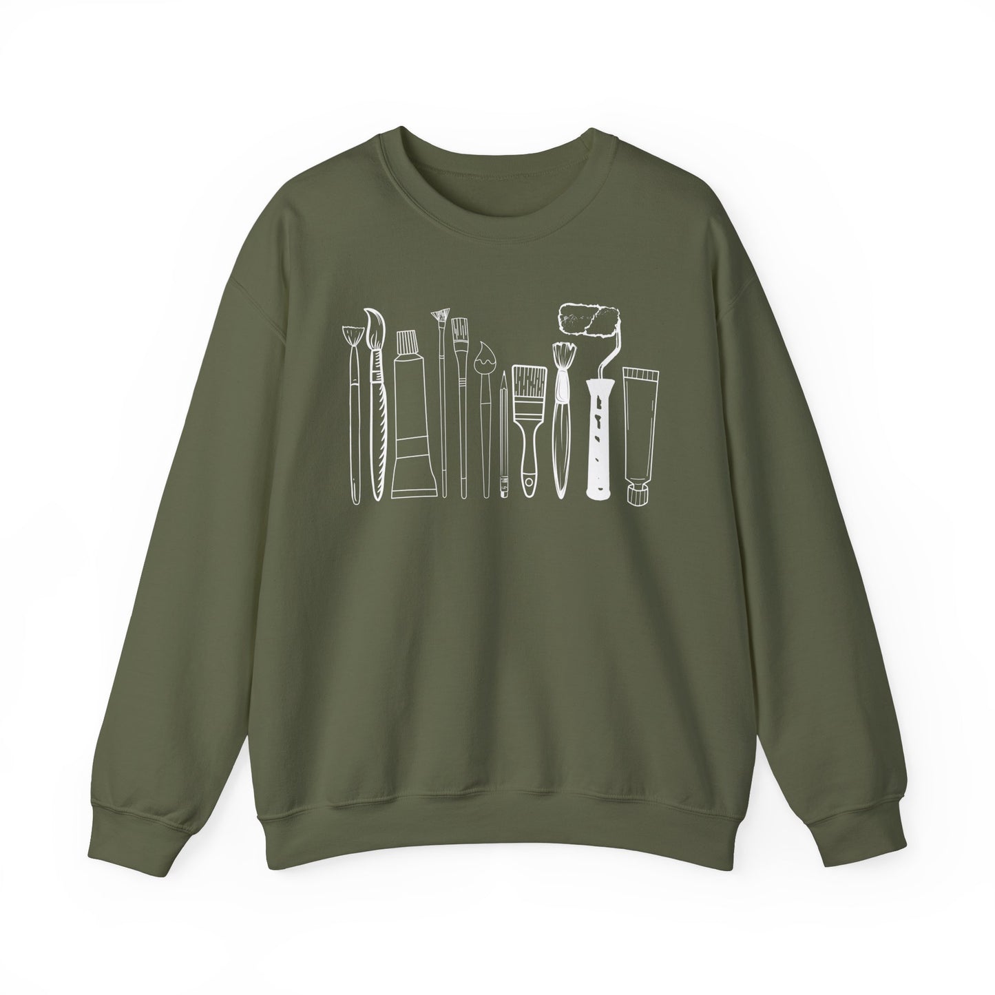 Art Supplies Sweatshirt