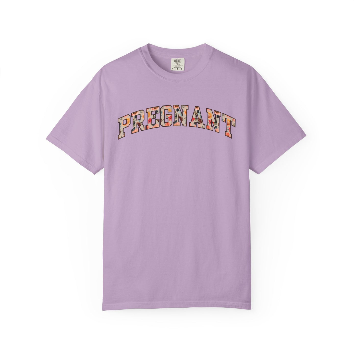 Floral Pregnant Shirt