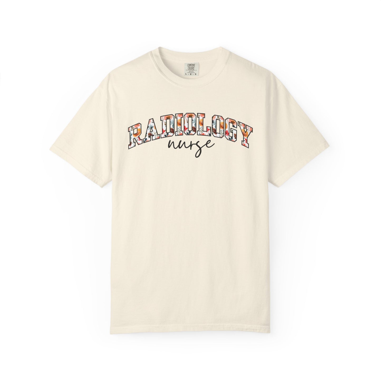 Floral Radiology Nurse Shirt