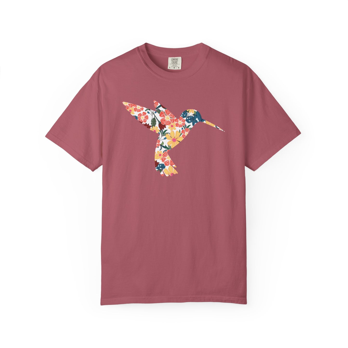 Floral Hummingbird Shirt
