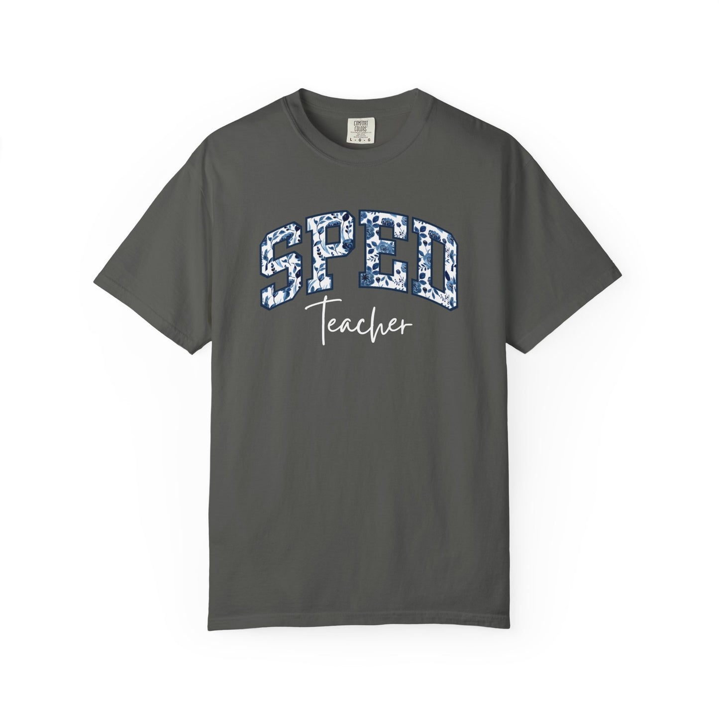 Floral SPED Teacher Shirt