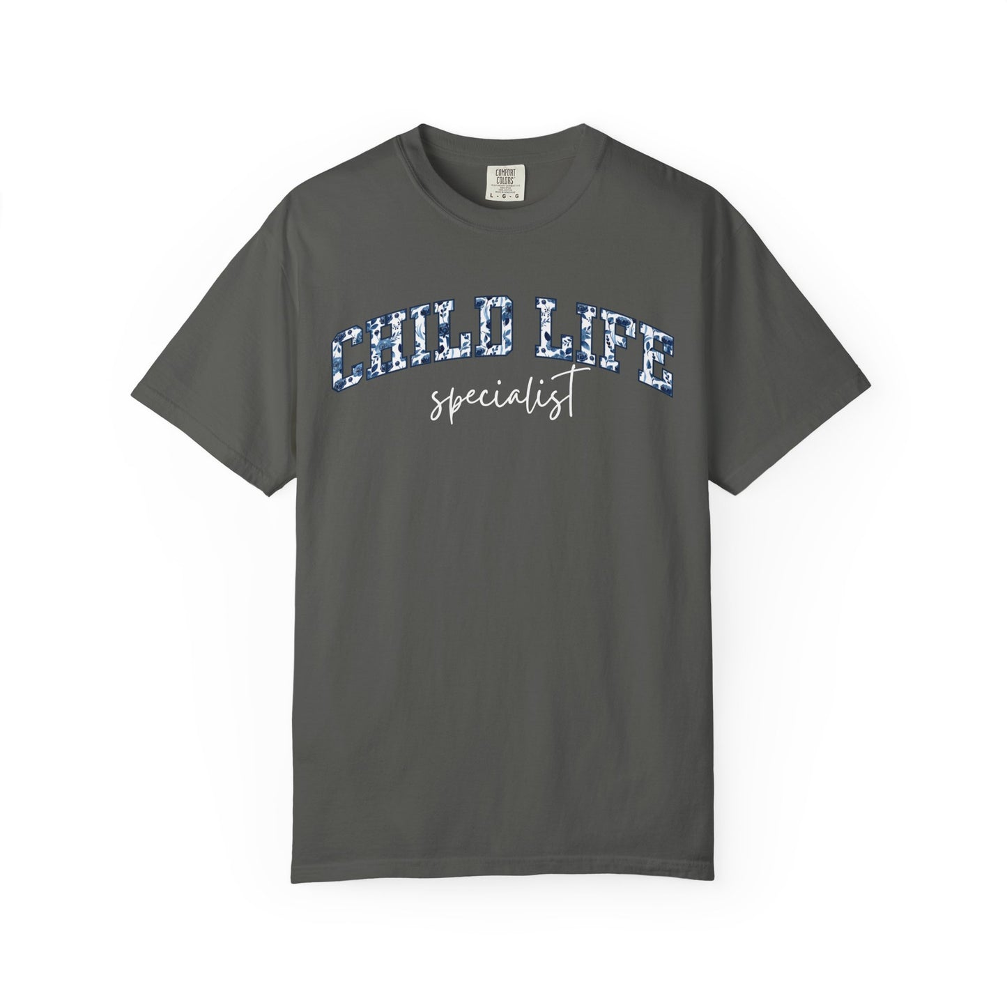 Floral Child Life Specialist Shirt